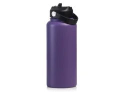 Thermosflasche mit Strohhalm 950 ml – Personalisierte Gravur