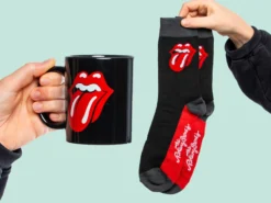 The Rolling Stones Tasse & Socken Geschenk-Set