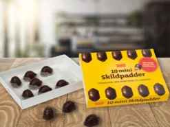 Toms Mini-Schildkröten Dunkle Schokolade 120 Gramm