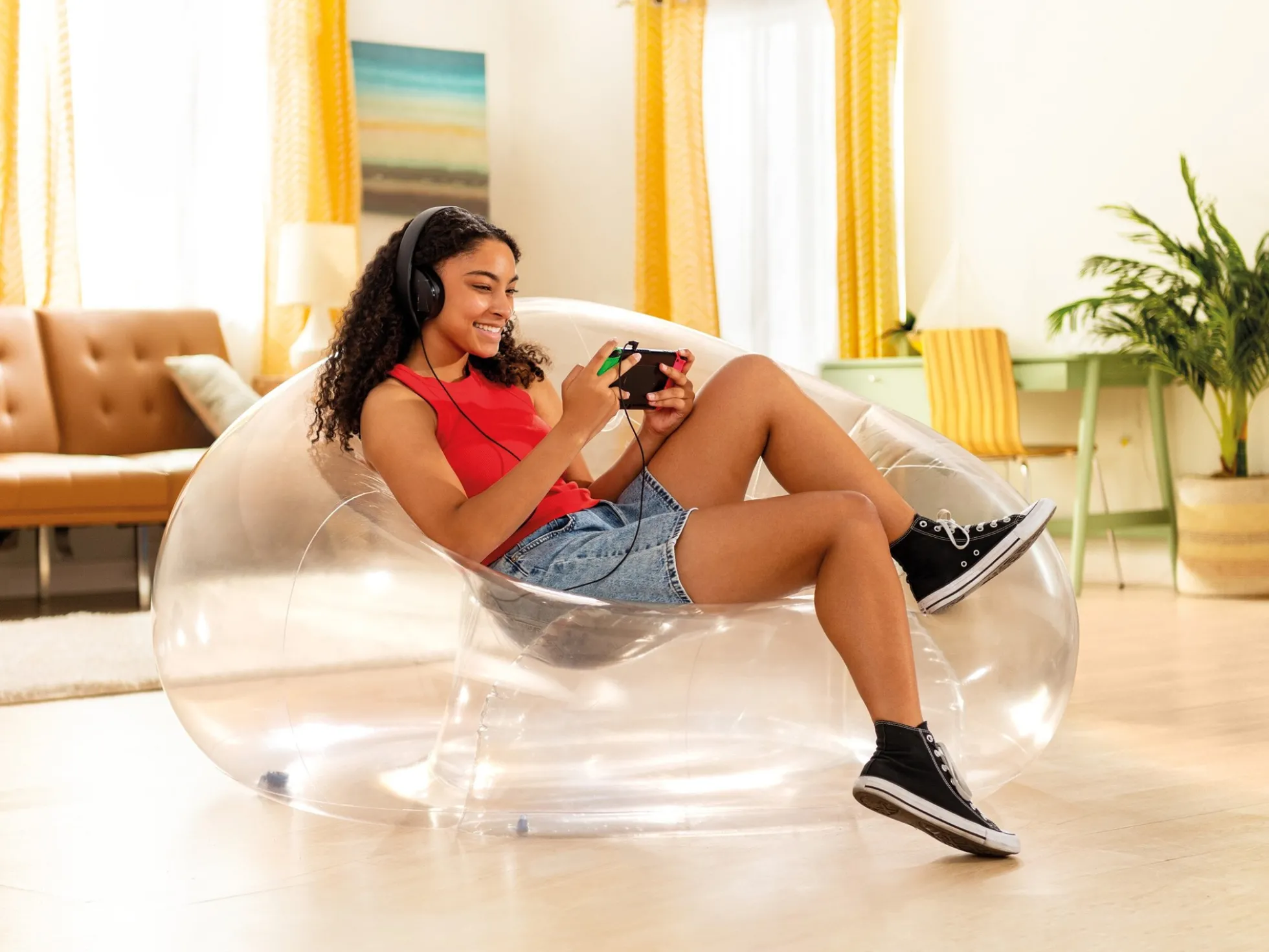 Transparenter Aufblasbarer Sitzsack - Intex