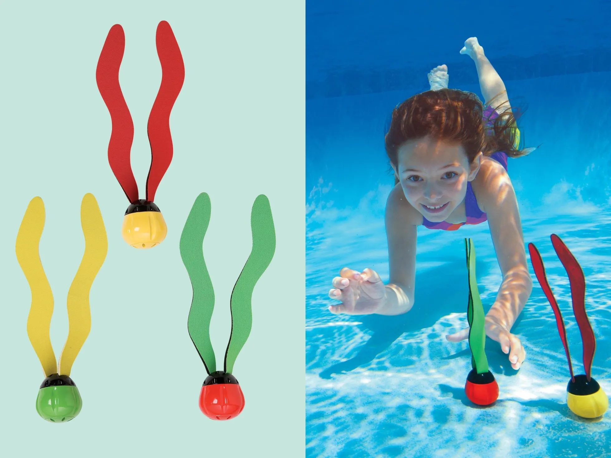 Unterwasserbälle 3er-Pack - Intex
