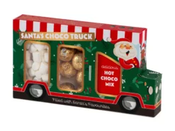Weihnachtliches Set für heiße Schokolade