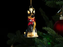 Weihnachtsbaumschmuck Schäferhund