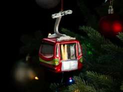 Weihnachtsbaumschmuck Skilift