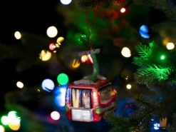 Weihnachtsbaumschmuck Skilift