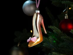 Weihnachtsbaumschmuck Stöckelschuh