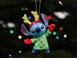 Weihnachtsbaumschmuck Stitch im Pullover