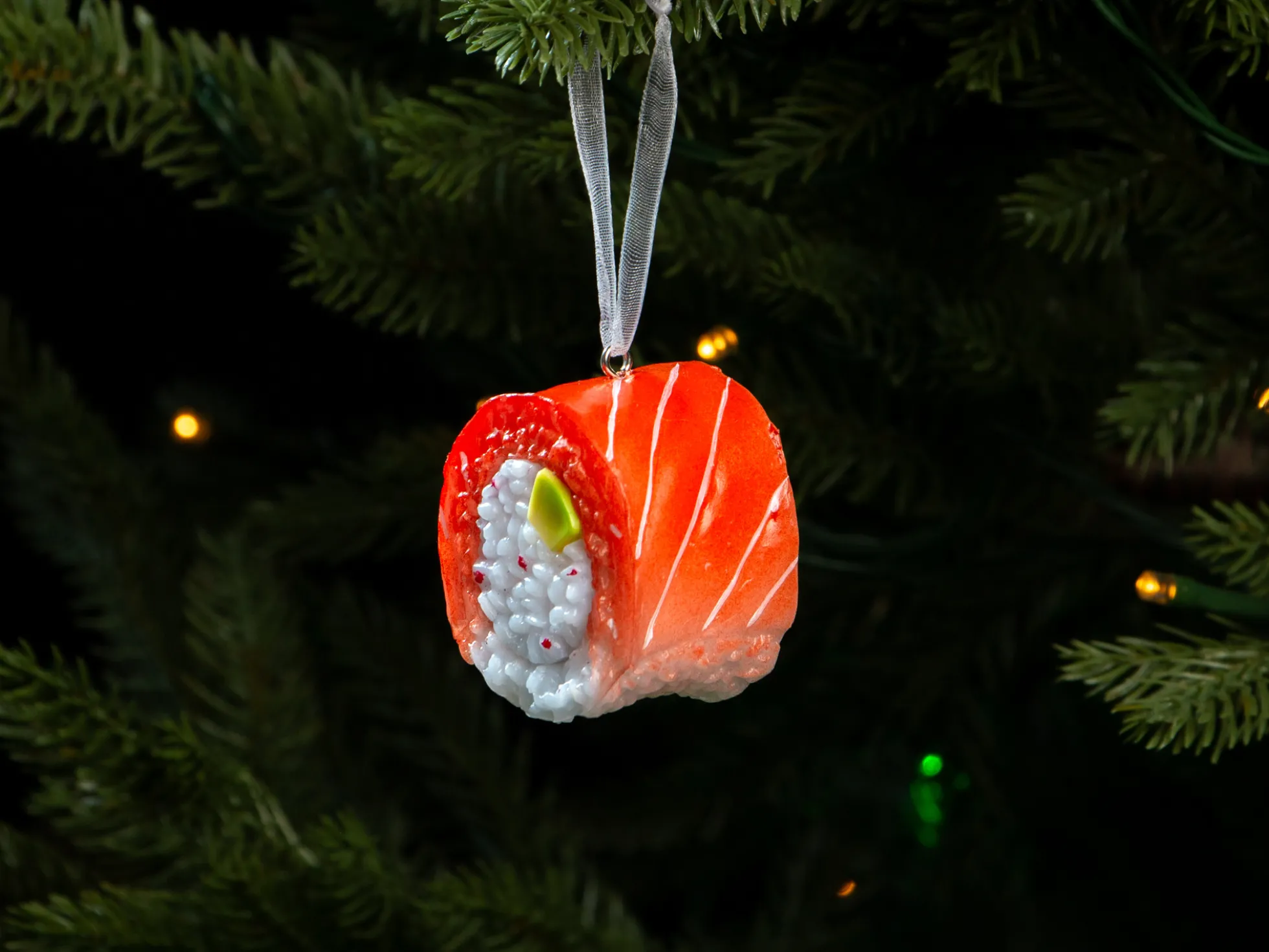 Weihnachtsbaumschmuck Sushi
