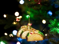 Weihnachtsbaumschmuck Tacos