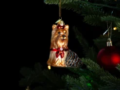 Weihnachtsbaumschmuck Yorkshire Terrier