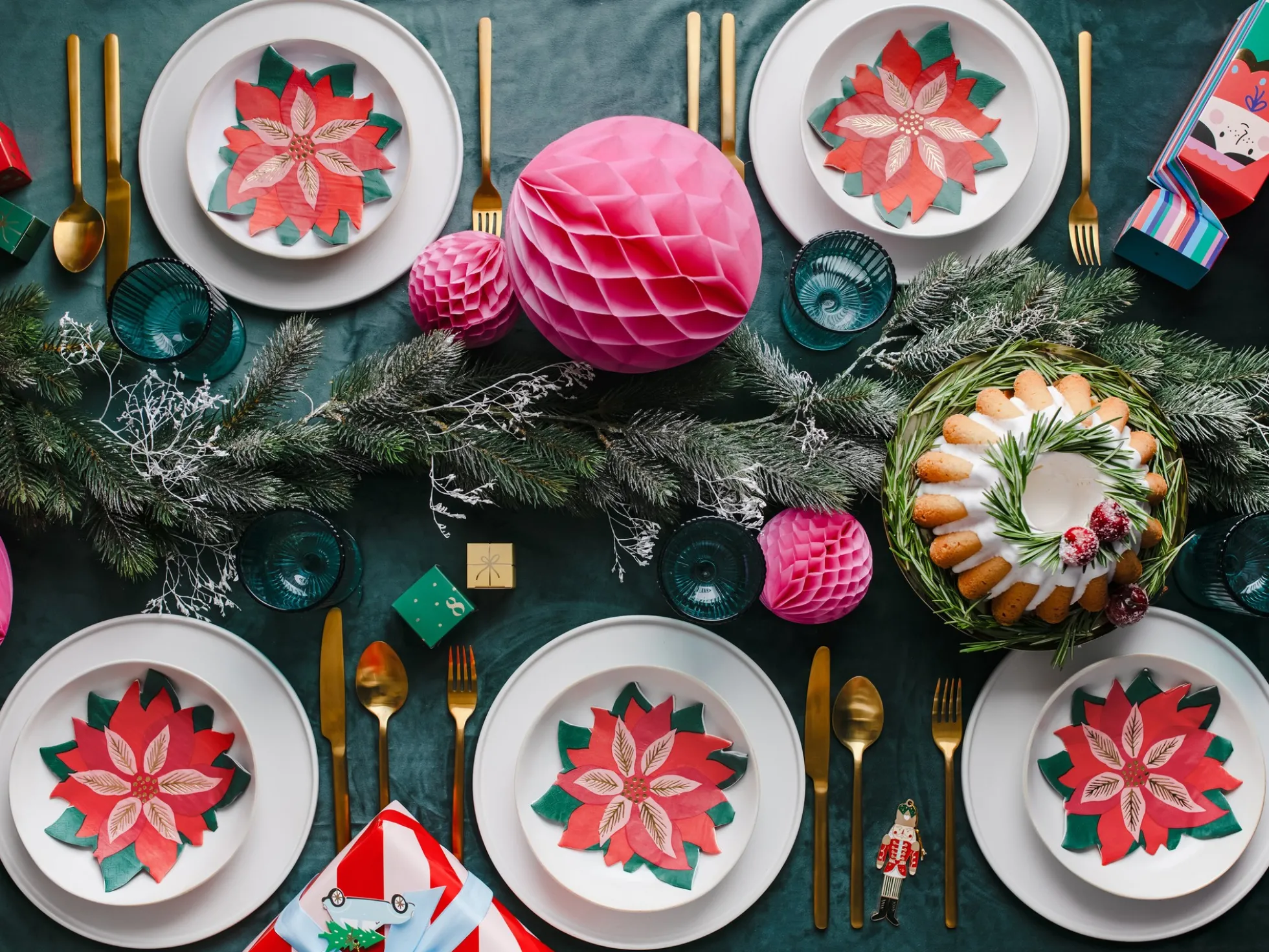 Weihnachtsservietten Weihnachtsstern