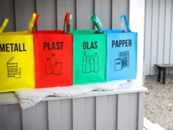 Wertstofftaschen, 4er-Pack